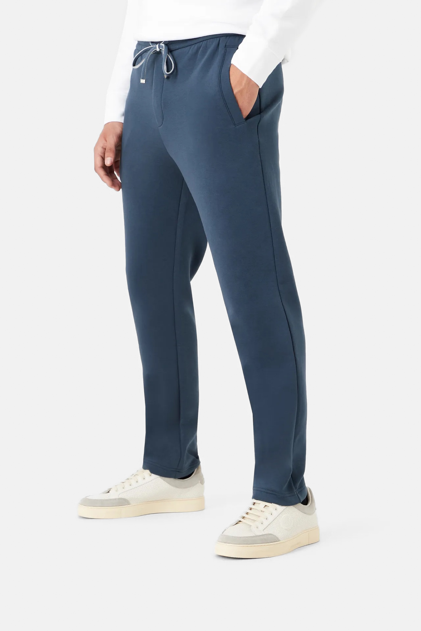 Голубые спортивные штаны Emporio Armani